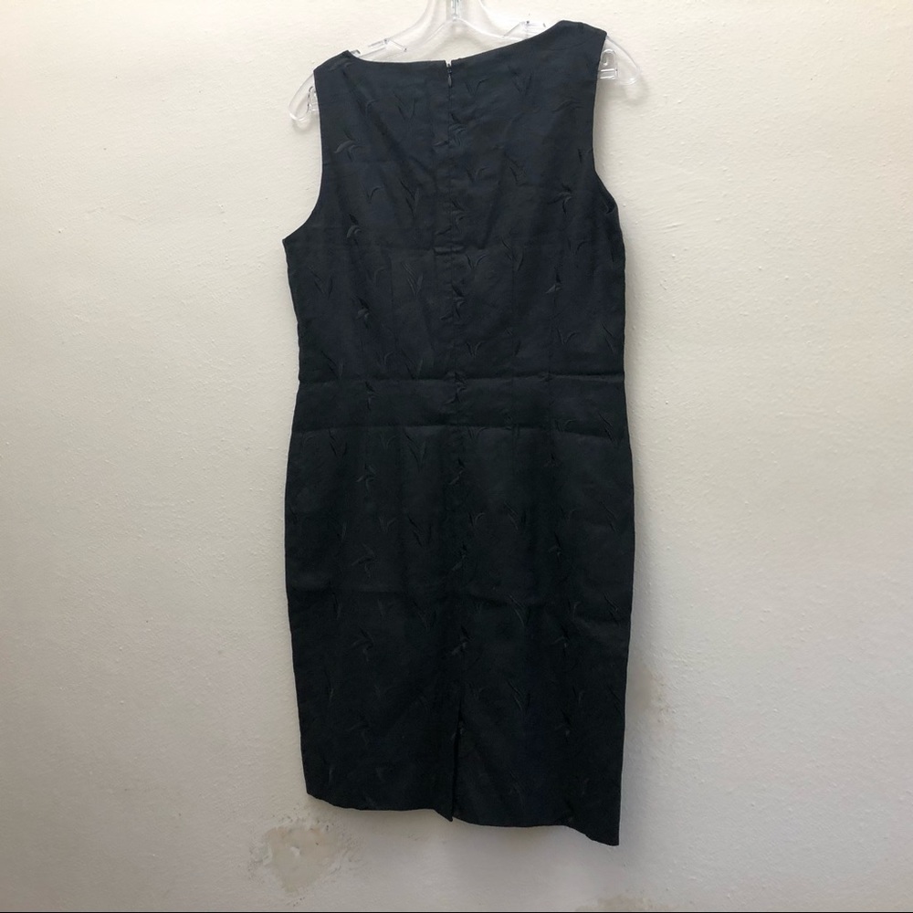 Liz Claiborne Sleeveless Sheath Mini Dress Women's Size 8P Black - Picture 2 of 10